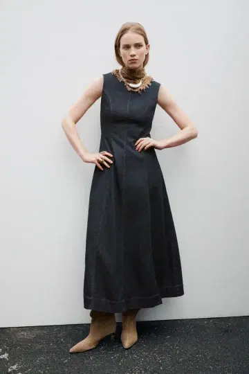 ZARA 데님 원피스