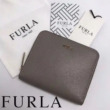 새상품 FURLA 접이식 지갑 그레이