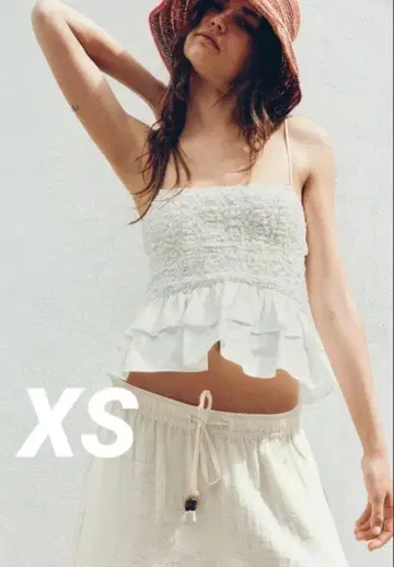 ZARA 스모킹 페플럼 상의 XS