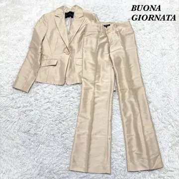 [ 새상품급 ] BUONA GIORNATA 수트 셋업 MS 베이지