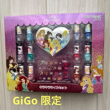 [ 새상품:미개봉 ] 반짝반짝 네일 세트 디즈니 프린세스 GiGo 한정 상품