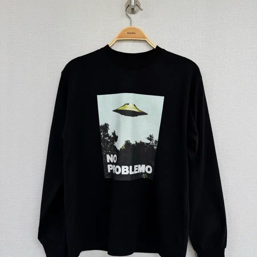 노프라블럼 ufo 긴팔 티셔츠