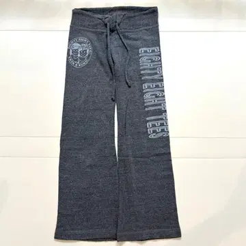 88TEES 하와이 스웨트 팬츠 라운지 팬츠 여성용 그레이 S