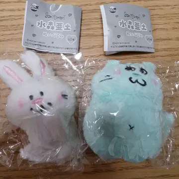 [ 즉시 구매 ] 미즈모리 아도 봉제 인형 블루 고양이 토끼 아도짱 마스코트