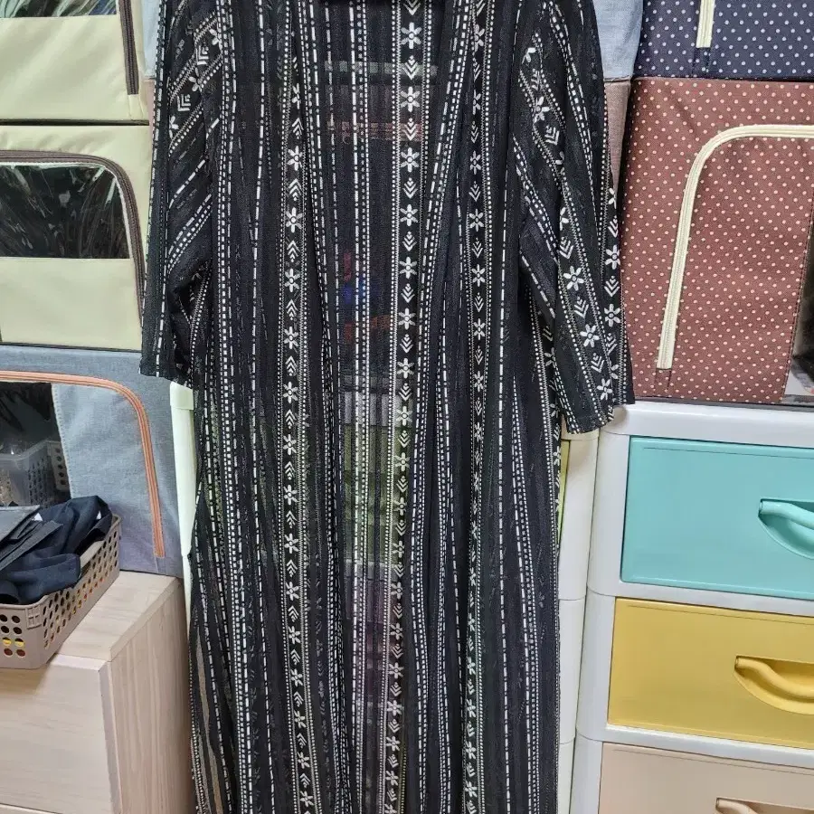 여성 롱 가디건