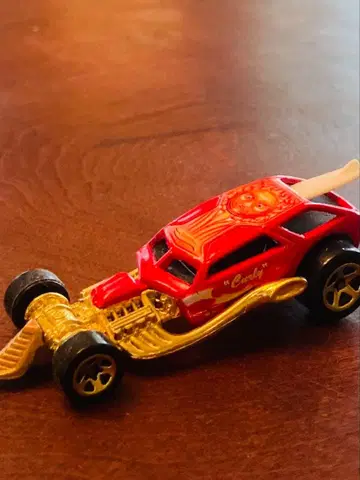 Hot Wheels Deora II 레드 골드 미니카