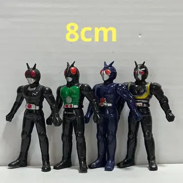 가면라이더 BLACK RX 미니 소프트 비닐 4체 세트