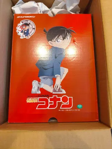 슌소쿠 명탐정 코난 콜라보 스니커즈 24.5cm