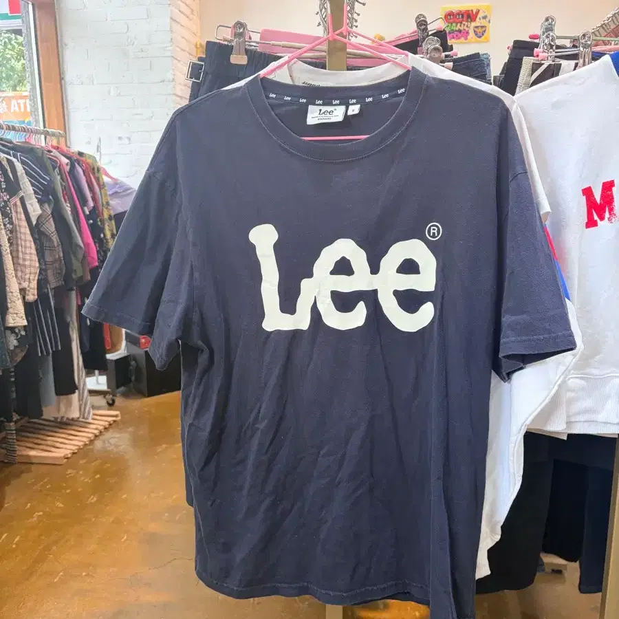리 반팔티 네이비