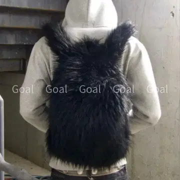 퍼 백팩 블랙 swag y2k opium