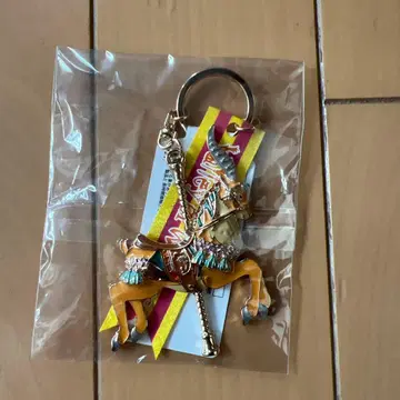 지브리 파크 회전목마 야크루 메탈 참 키링
