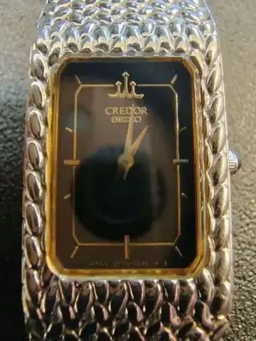 [ 새상품급 ] SEIKO CREDOR 여성용 손목시계 쿼츠 작동 안 됨