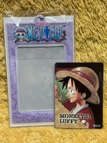 ONE PIECE 오리지널 카드 & 특제 홀더 루피