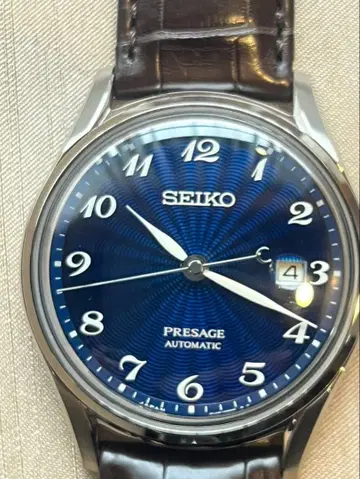 레어 미사용품 세이코 SEIKO SARA021 프레사지 칠보 다이얼