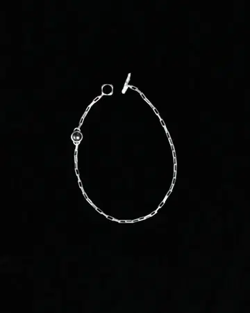 Dunton Ellerkamp 실버 체인 목걸이
