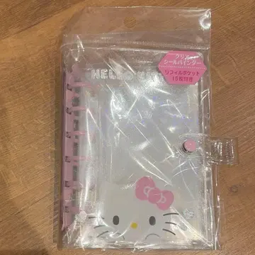 헬로키티 클리어씰 바인더 씰북
