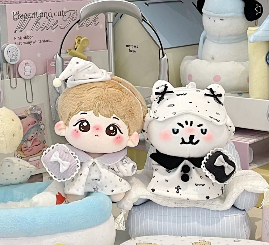 10cm 인형옷 큐트 잠옷
