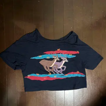 MARC BY MARC JACOBS 애니멀 프린트 반팔 티셔츠 XS
