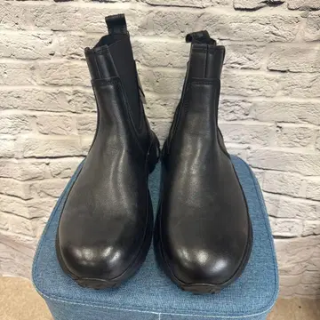 ZARA Vibram 밑창 사이드 고어 부츠 블랙 42 ( Y-5 )