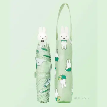 [ 한국 한정판 ] OSULLOC x 미피 우천 겸용 양산 UV 컷 오설록