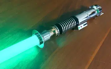 커스텀 라이트세이버 루크 스타워즈 NeoPixel 네오픽셀