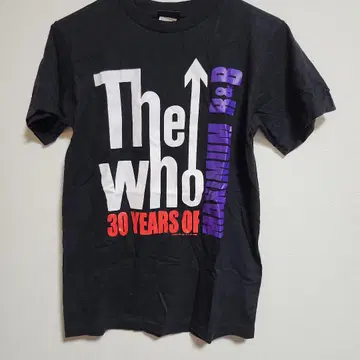 레어 The Who 30 Years Of T셔츠 M 사이즈