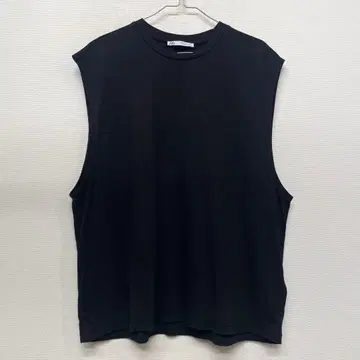ZARA 자라 슬리브리스 티셔츠 L 사이즈