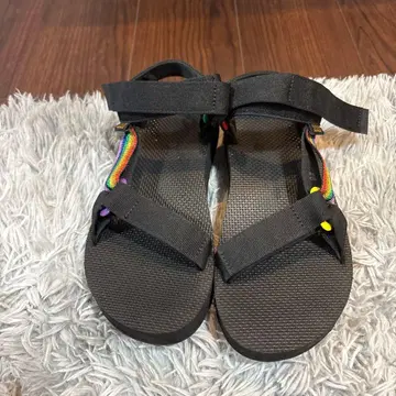 Teva 아웃도어 샌들 스테디셀러 미트 유니버셜 레인보우 27cm