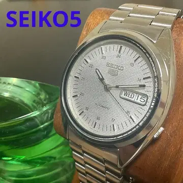 [세이코] SEIKO5 자동 와인딩 작동