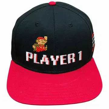 새상품급 슈퍼 닌텐도 월드 PLAYER 1 마리오 캡 USJ 한정판