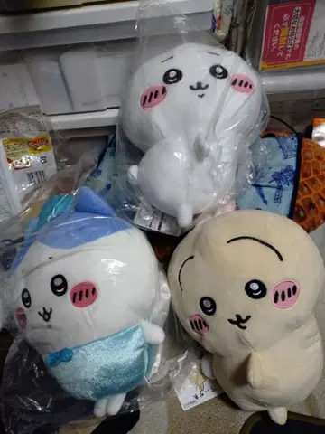 치이카와 봉제 인형 3종 세트