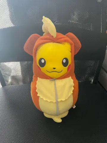윈디를 입은 피카츄 봉제 인형