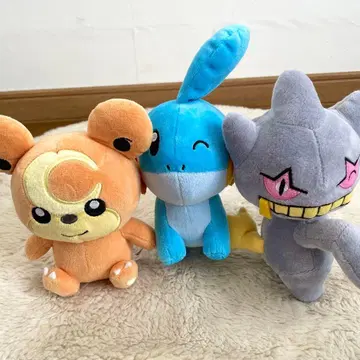 포켓몬 침바루 앱솔 미즈고로우 봉제 인형 포켓몬스터