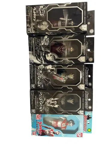 미사용품 울트라맨 울트라 히어로 시리즈 SP 소프트 비닐 BANDAI