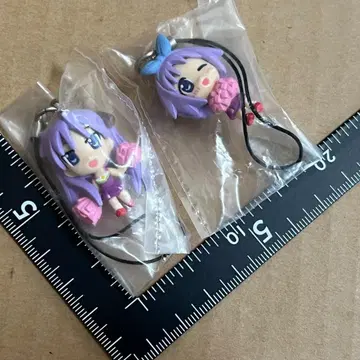 러키스타 스윙 2 히이라기 츠카사 히이라기 카가미 피규어 키링 치어리더