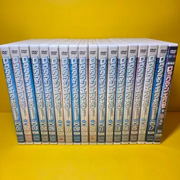 새상품 케이스 교환 완료 록맨 에그제 Stream+빛과 어둠의 유산 DVD 18권 세트