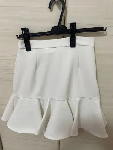 rienda 미니 스커트 플레어 스커트 화이트 S
