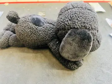KAWS PEANUTS 스누피 봉제 인형 블랙
