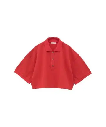 CLANE CROPPED POLO TOPS