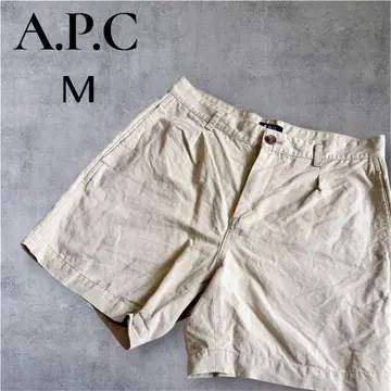 A.P.C. 아페쎄 치노 숏팬츠 베이지 M 하프 팬츠 일본제
