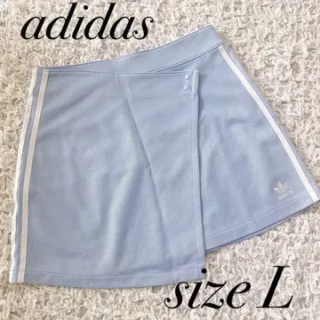 새상품급.*adidas 아디다스 랩스커트 저리 쓰리라인