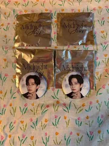 LEE JUNHO Midnight Sun 캔뱃지 낱개 판매