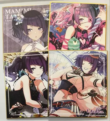 샤니마스 색지 4장 다나카 마미미