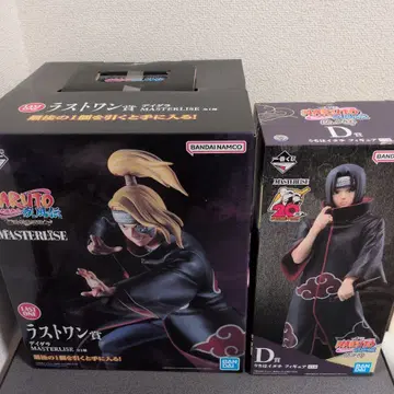 제일복권 NARUTO 피규어 2세트 데이다라&우치하 이타치