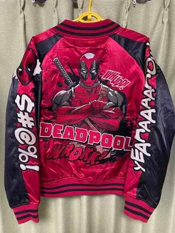 스카잔 데드풀 MARVEL 자수 미사용 새상품