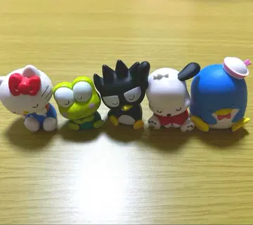 산리오 캐릭터즈 푹신 피규어 5종 세트 어깨 쿵 Fig.