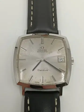 [ OH 완료 ] OMEGA Geneve Automatic 남성용 손목시계 빈티지