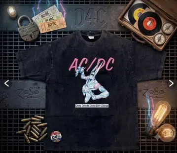 N 죠죠 jojo 티셔츠 ACDC d4C tee sbr 아라키 히로히코