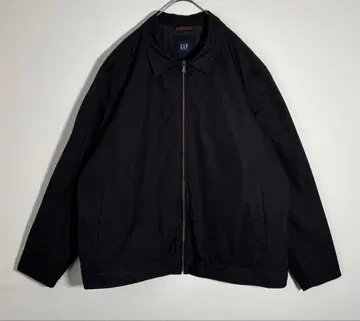 GAP 갭 무지 블랙 나일론 자켓