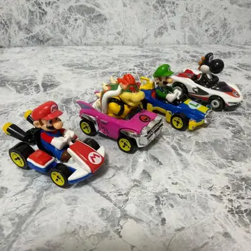 마리오 카트 핫휠 4대 세트 Hot Wheels